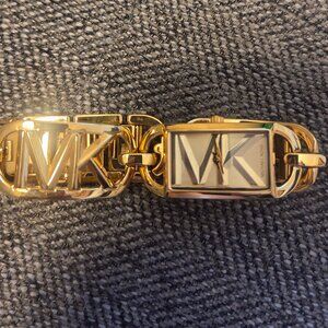 Michael Kors Mini Empire Gold Tone Watch